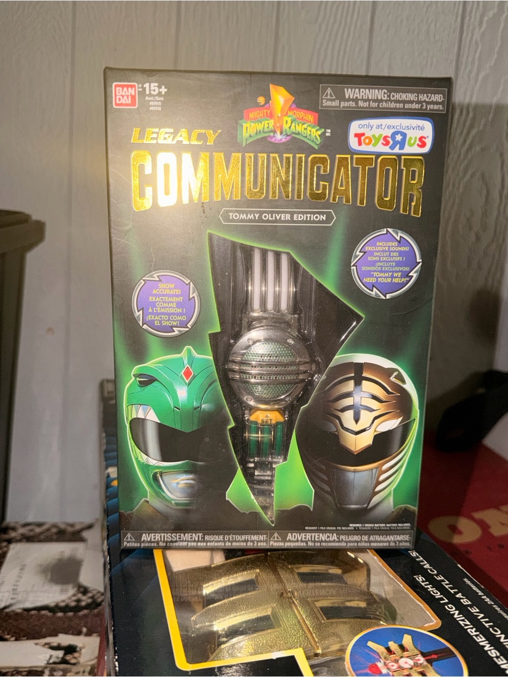Power Ranger Legacy Communicator Tommy Oliver Edition - Green and Gold